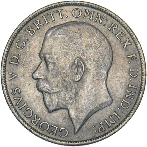 1922 Florin - George V British Silver Coin - Very Nice