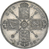 1922 Florin - George V British Silver Coin - Very Nice