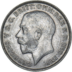 1923 Florin - George V British Silver Coin - Nice