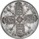 1923 Florin - George V British Silver Coin - Nice