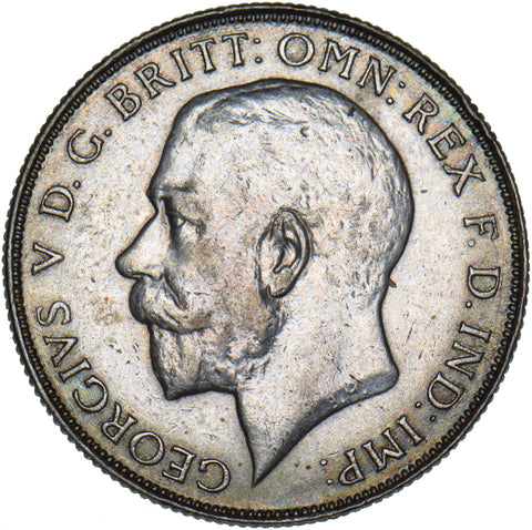 1924 Florin - George V British Silver Coin - Nice