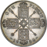 1924 Florin - George V British Silver Coin - Nice