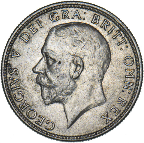 1929 Florin - George V British Silver Coin - Very Nice