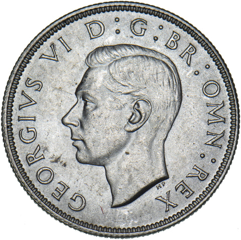 1940 Florin - George VI British Silver Coin - Superb