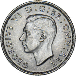 1941 Florin - George VI British Silver Coin - Superb
