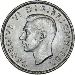 1942 Florin - George VI British Silver Coin - Superb
