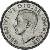 1945 Florin - George VI British Silver Coin - Superb