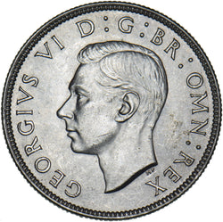 1946 Florin - George VI British Silver Coin - Superb