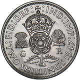 1947 Florin - George VI British Coin - Superb