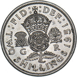 1951 Florin - George VI British Coin - Superb