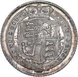 1816 Sixpence - George III British Silver Coin - Very Nice