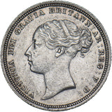 1881 Sixpence - Victoria British Silver Coin - Very Nice