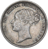 1884 Sixpence - Victoria British Silver Coin - Nice