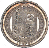 1887 Proof Sixpence - Victoria British Silver Coin - Superb