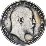 1905 Sixpence - Edward VII British Silver Coin