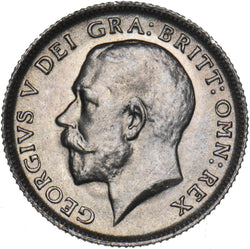 1912 Sixpence - George V British Silver Coin - Superb