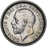 1926 Sixpence - George V British Silver Coin - Very Nice