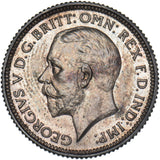1927 Proof Sixpence - George V British Silver Coin - Superb