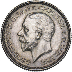 1927 Proof Sixpence - George V British Silver Coin - Superb