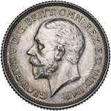 1927 Proof Sixpence - George V British Silver Coin - Superb