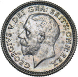 1927 Sixpence - George V British Silver Coin - Very Nice