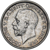 1932 Sixpence - George V British Silver Coin - Very Nice