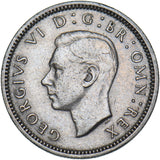1952 Sixpence - George VI British Coin - Nice