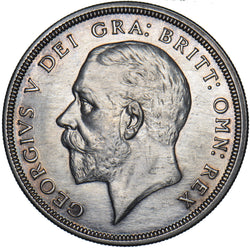 1927 Proof Wreath Crown - George V British Silver Coin - Very Nice