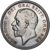 1927 Proof Wreath Crown - George V British Silver Coin - Very Nice