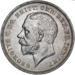 1935 Crown - George V British Silver Coin - Superb