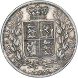 1886 Halfcrown - Victoria British Silver Coin - Very Nice