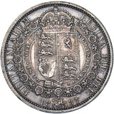 1887 Halfcrown - Victoria British Silver Coin - Nice