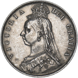 1888 Halfcrown - Victoria British Silver Coin - Nice