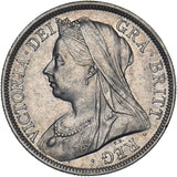 1899 Halfcrown - Victoria British Silver Coin - Very Nice