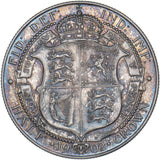 1902 Matt Proof Halfcrown - Edward VII British Silver Coin - Superb