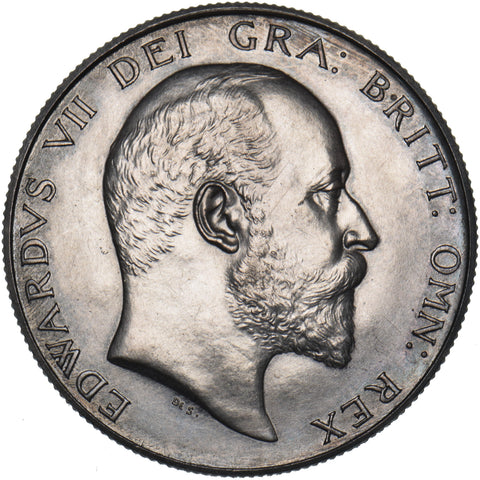 1902 Matt Proof Halfcrown - Edward VII British Silver Coin - Superb