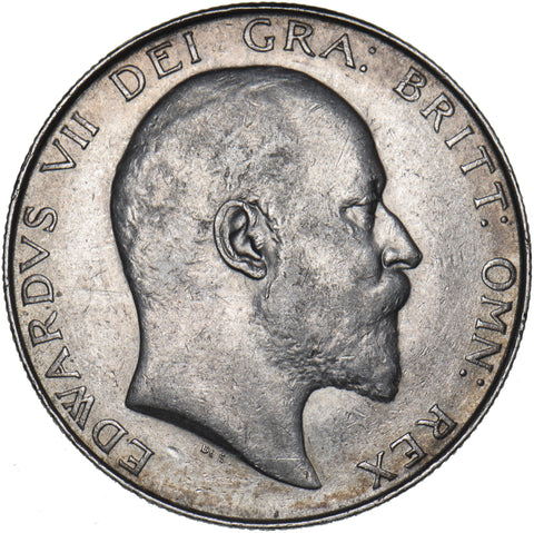 1909 Halfcrown - Edward VII British Silver Coin - Nice