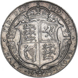 1909 Halfcrown - Edward VII British Silver Coin - Nice