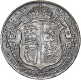 1915 Halfcrown - George V British Silver Coin - Very Nice