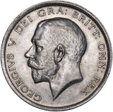 1917 Halfcrown - George V British Silver Coin - Very Nice