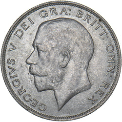 1923 Halfcrown - George V British Silver Coin - Very Nice