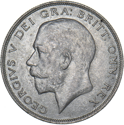 1923 Halfcrown - George V British Silver Coin - Very Nice