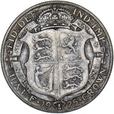 1925 Halfcrown - George V British Silver Coin