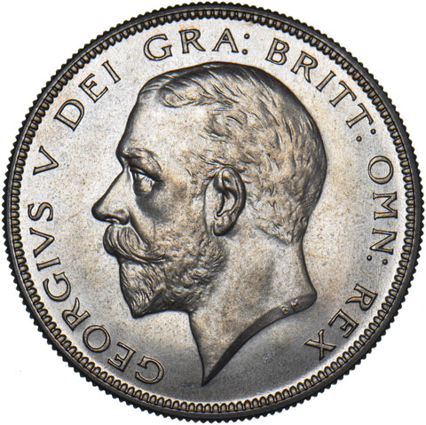 1927 Proof Halfcrown - George V British Silver Coin - Superb