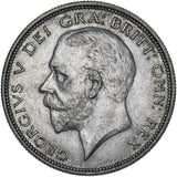 1927 Halfcrown - George V British Silver Coin - Very Nice