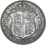 1927 Halfcrown - George V British Silver Coin - Very Nice