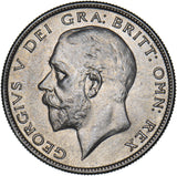 1928 Halfcrown - George V British Silver Coin - Superb