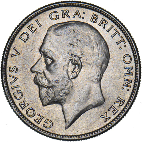 1928 Halfcrown - George V British Silver Coin - Superb