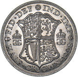 1928 Halfcrown - George V British Silver Coin - Superb