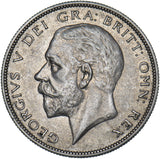 1929 Halfcrown - George V British Silver Coin - Very Nice